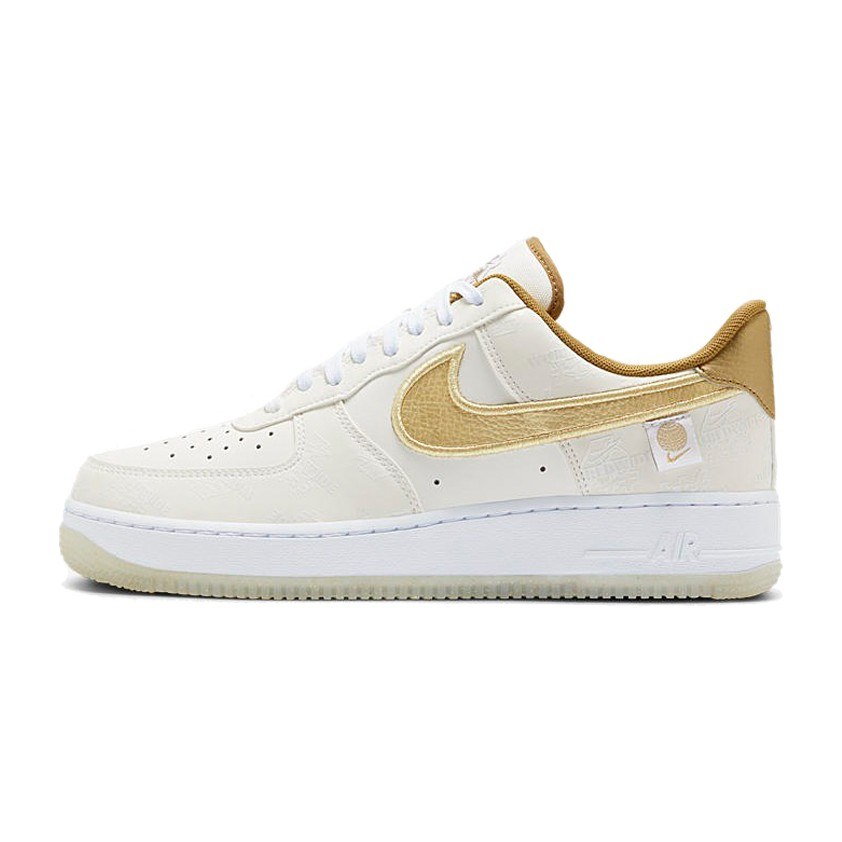 Nike Air Force 1 Low 07 LV8 Worldwide White Gold Japan Exclusive