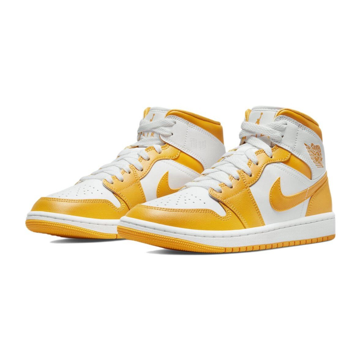 Jordan Air Jordan 1 Mid White Yellow
