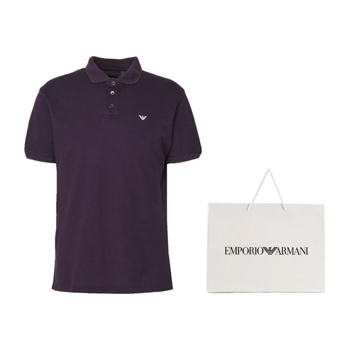 Emporio Armani Polo Shirt Purple