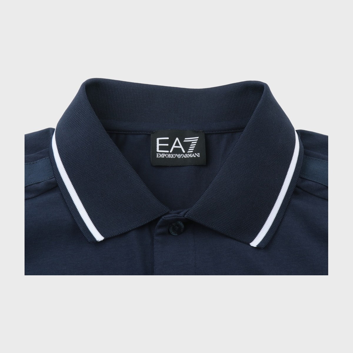 Emporio Armani EA7 SS24 Polo Navy