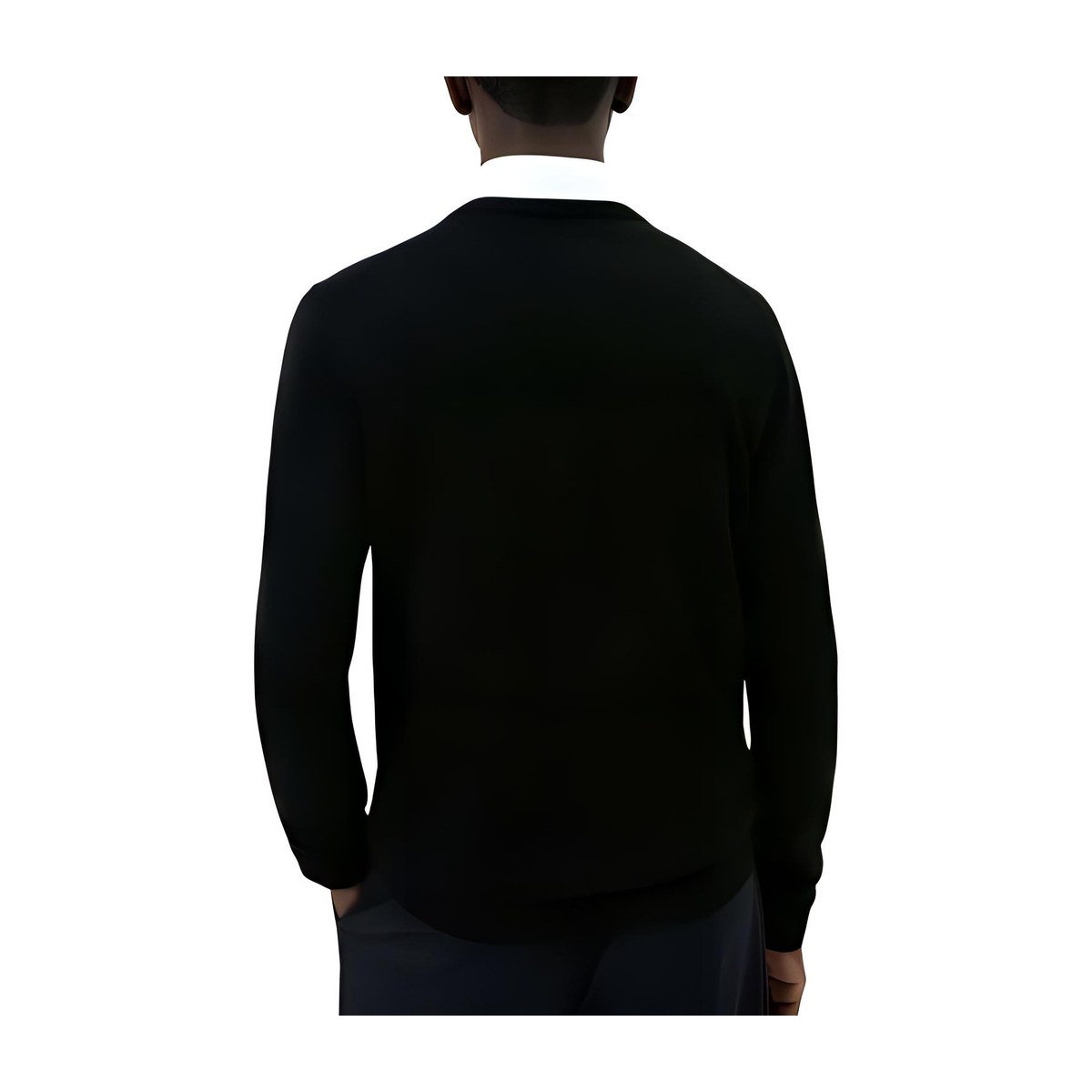 HUGO BOSS V-Neck Sweater Black