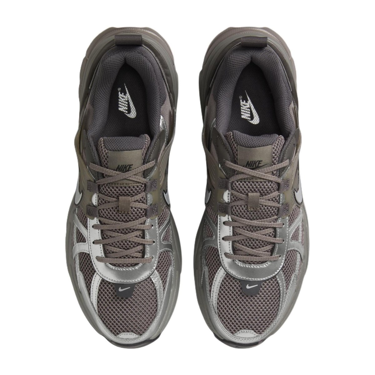 Nike V2K Run Silver Brown