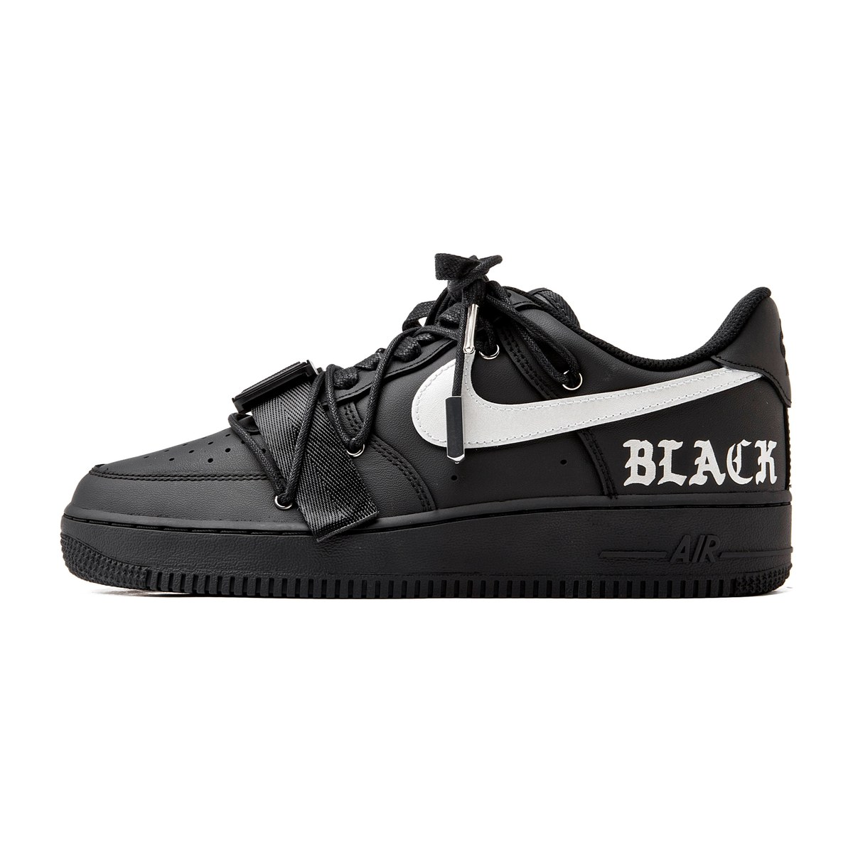 Nike Air Force 1 '07 Black Silver