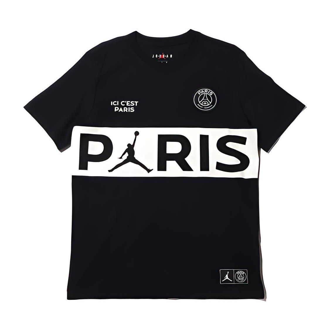 Jordan x PSG Paris Saint-Germain T-Shirt Black