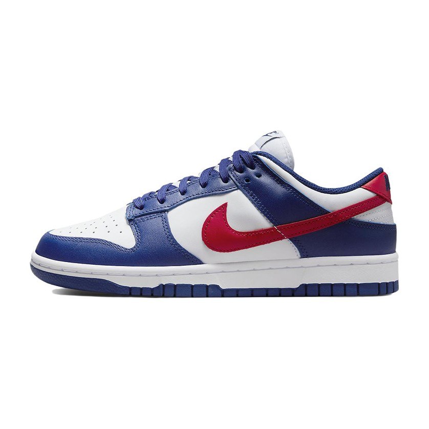 Nike Dunk Low "White and University Red"