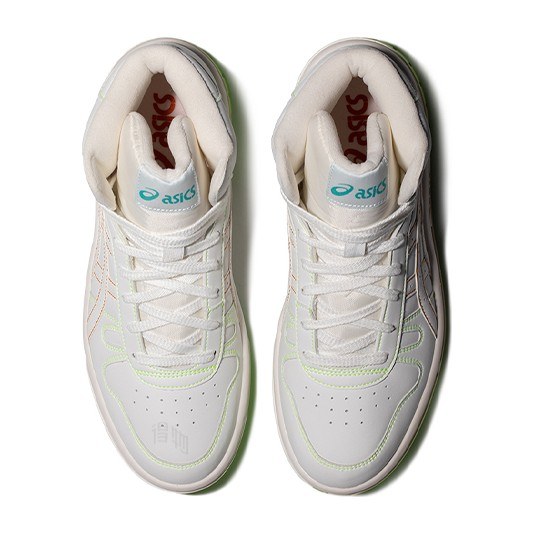 Asics Court Mz-Hi White Green