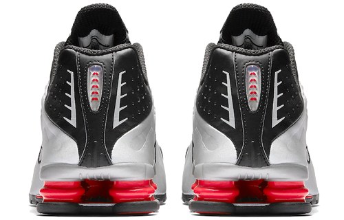 Nike Shox R4 Silver Red