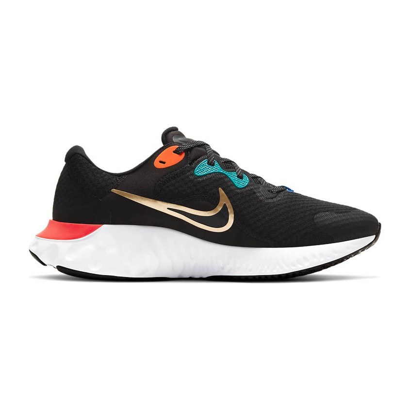 Nike Renew Run 2 Black Gold Orange