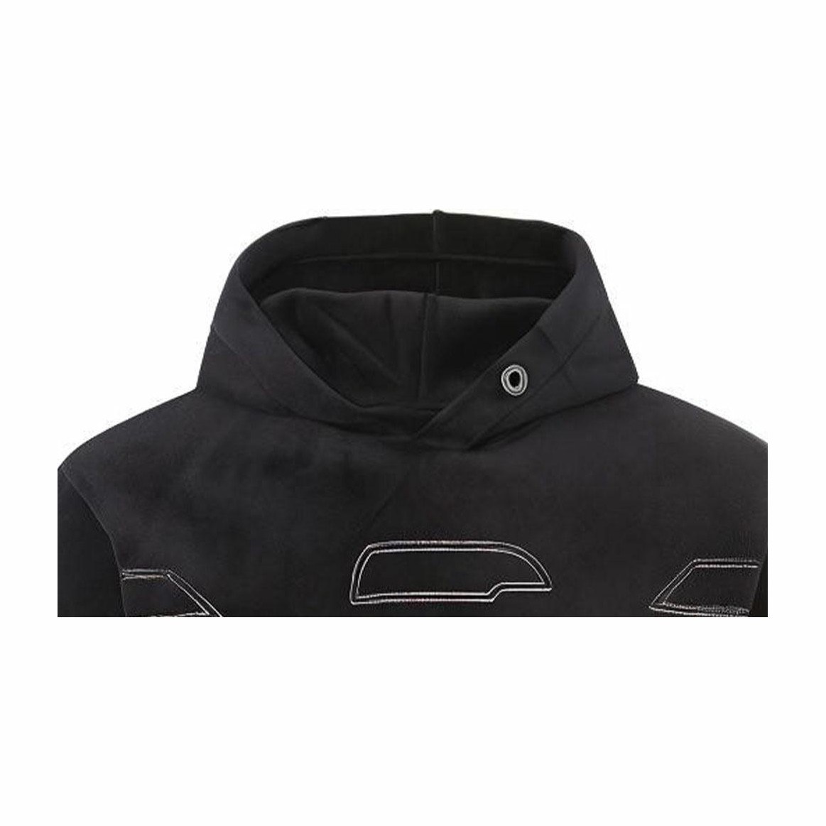 EMPORIO ARMANI Logo Hoodie Black