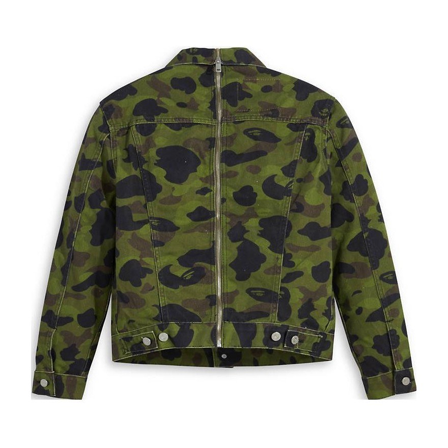 Levis x BAPE Camo Denim Jacket