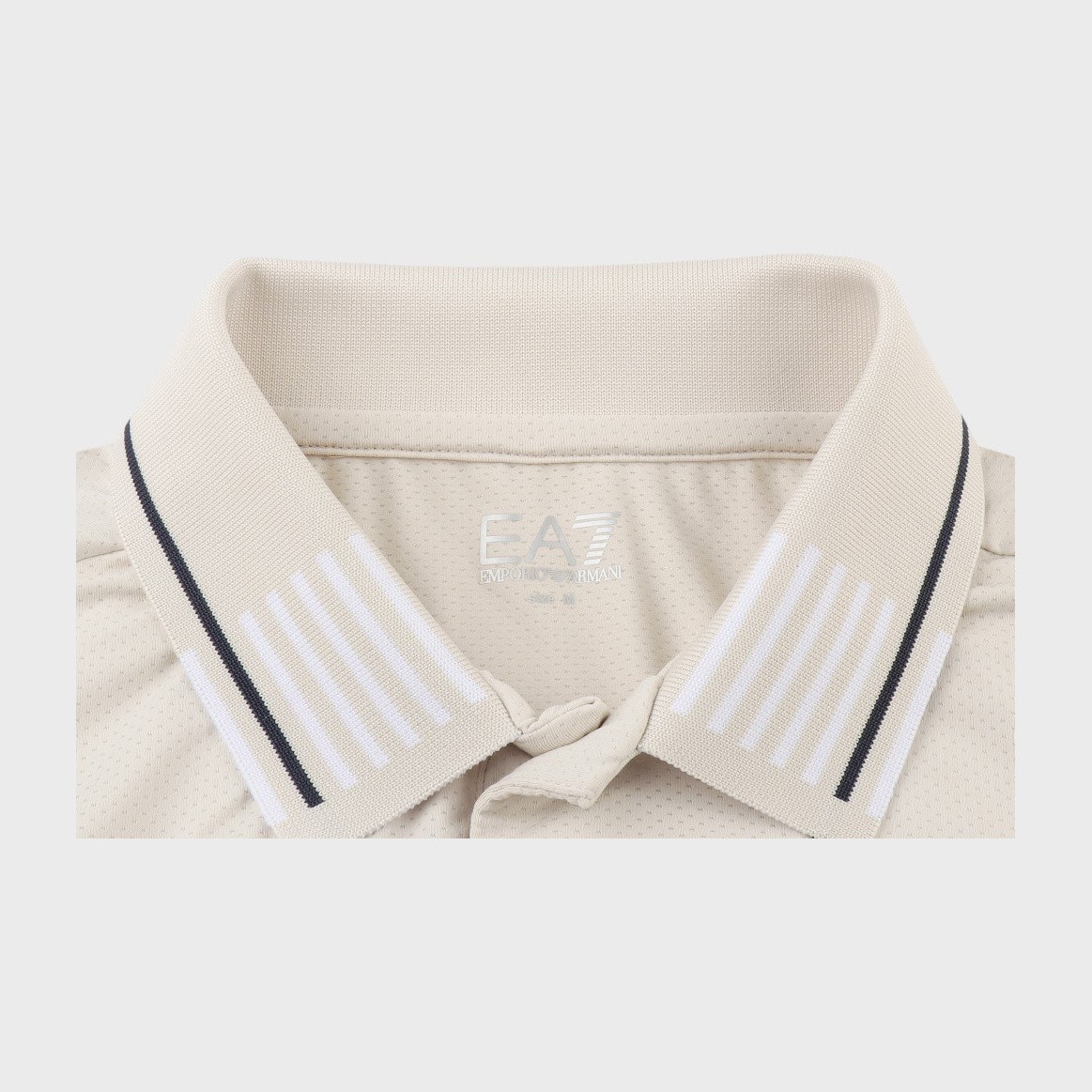 Emporio Armani EA7 Polo Shirt SS24 Beige