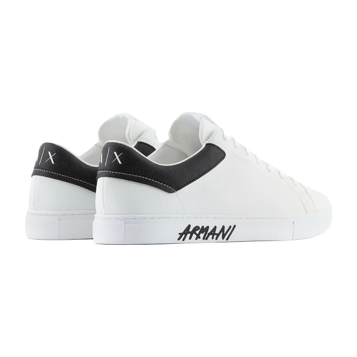 Emporio Armani Low-Top Sneakers White Black