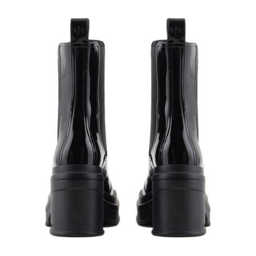 Armani Exchange Chelsea Boots Black