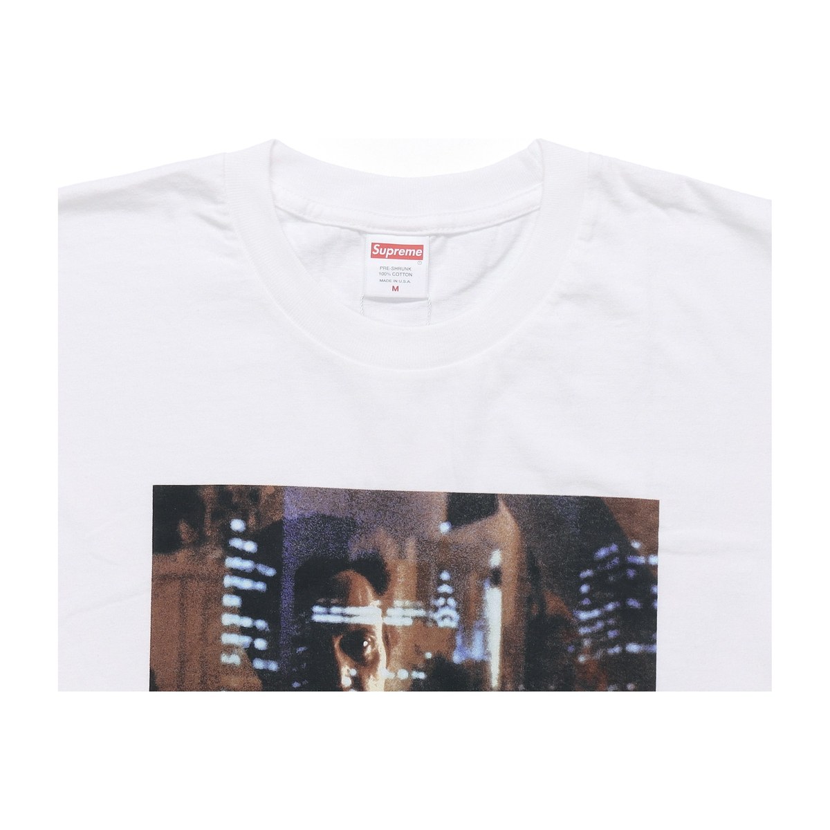 Supreme SS19 Christopher Walken King Of New York Tee White