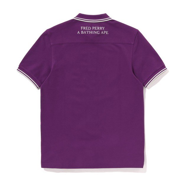 A BATHING APE x FRED PERRY Bape Color Camo Polo