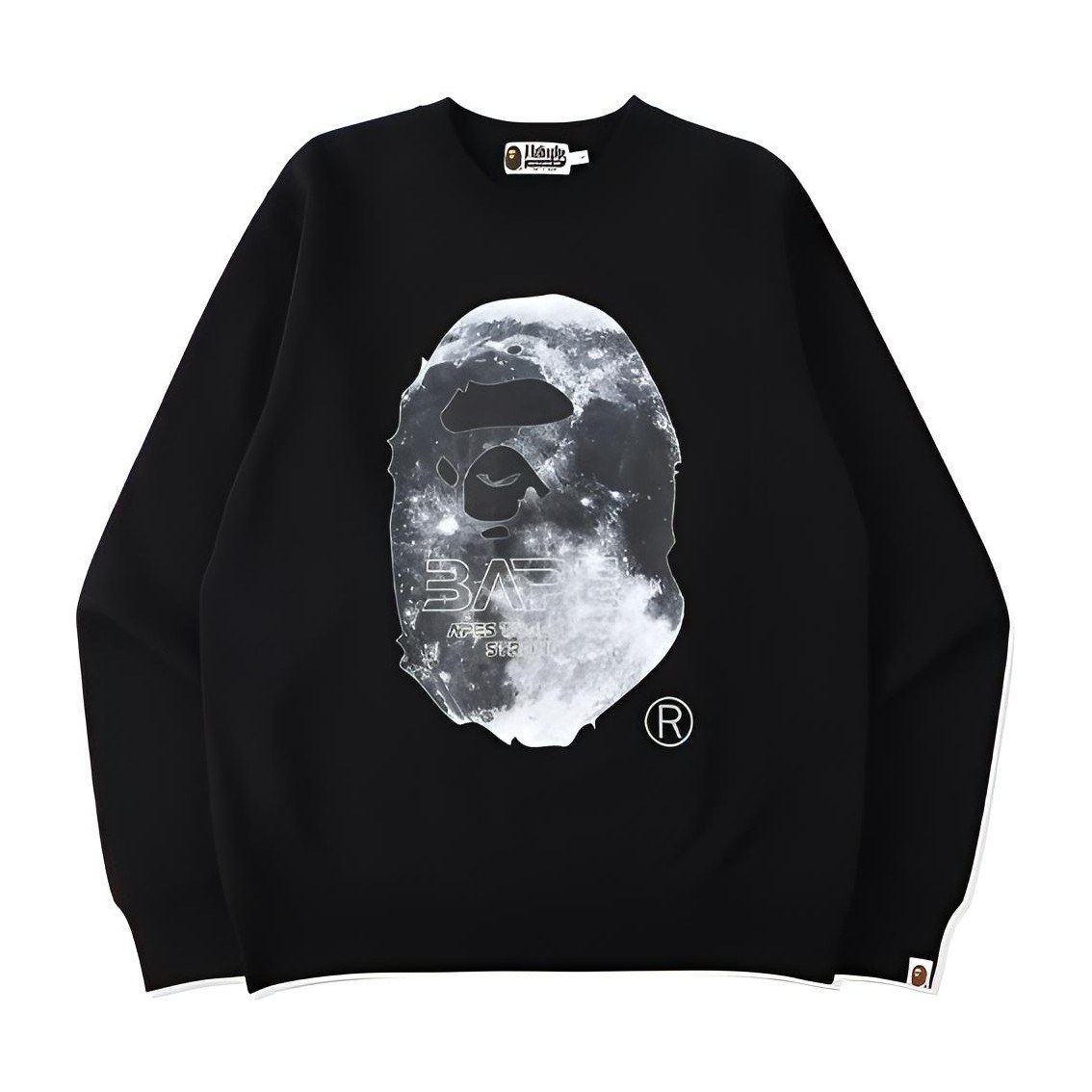 A BATHING APE BAPE Logo Crewneck Sweatshirt