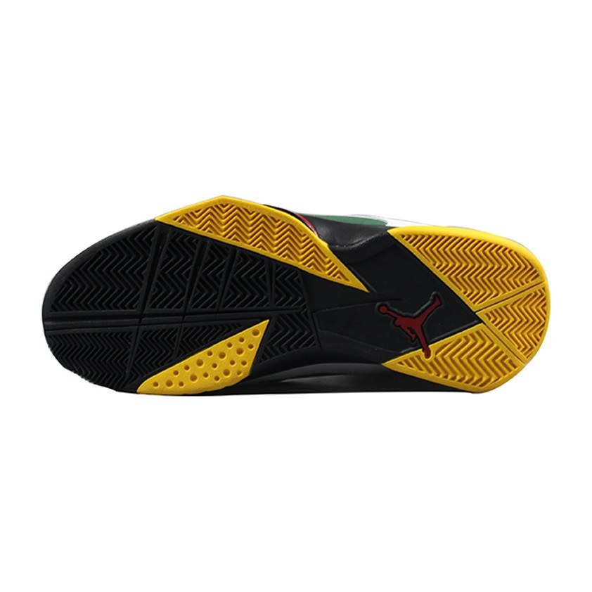 Jordan True Flight White Green Yellow