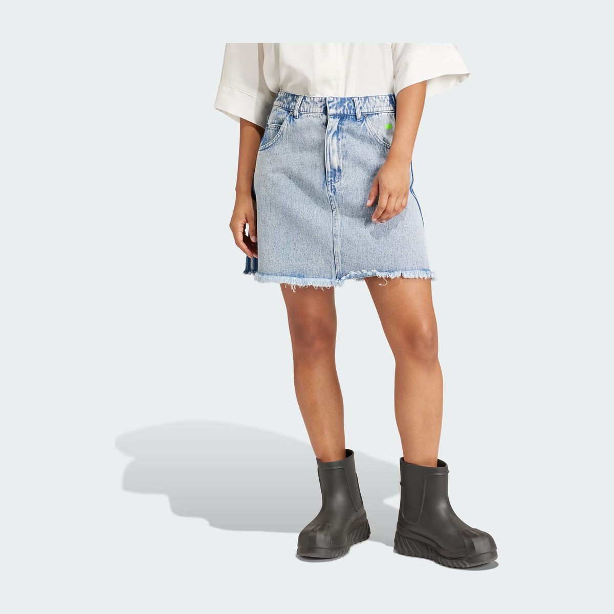 adidas originals Kseniaschnaider Frayed Denim