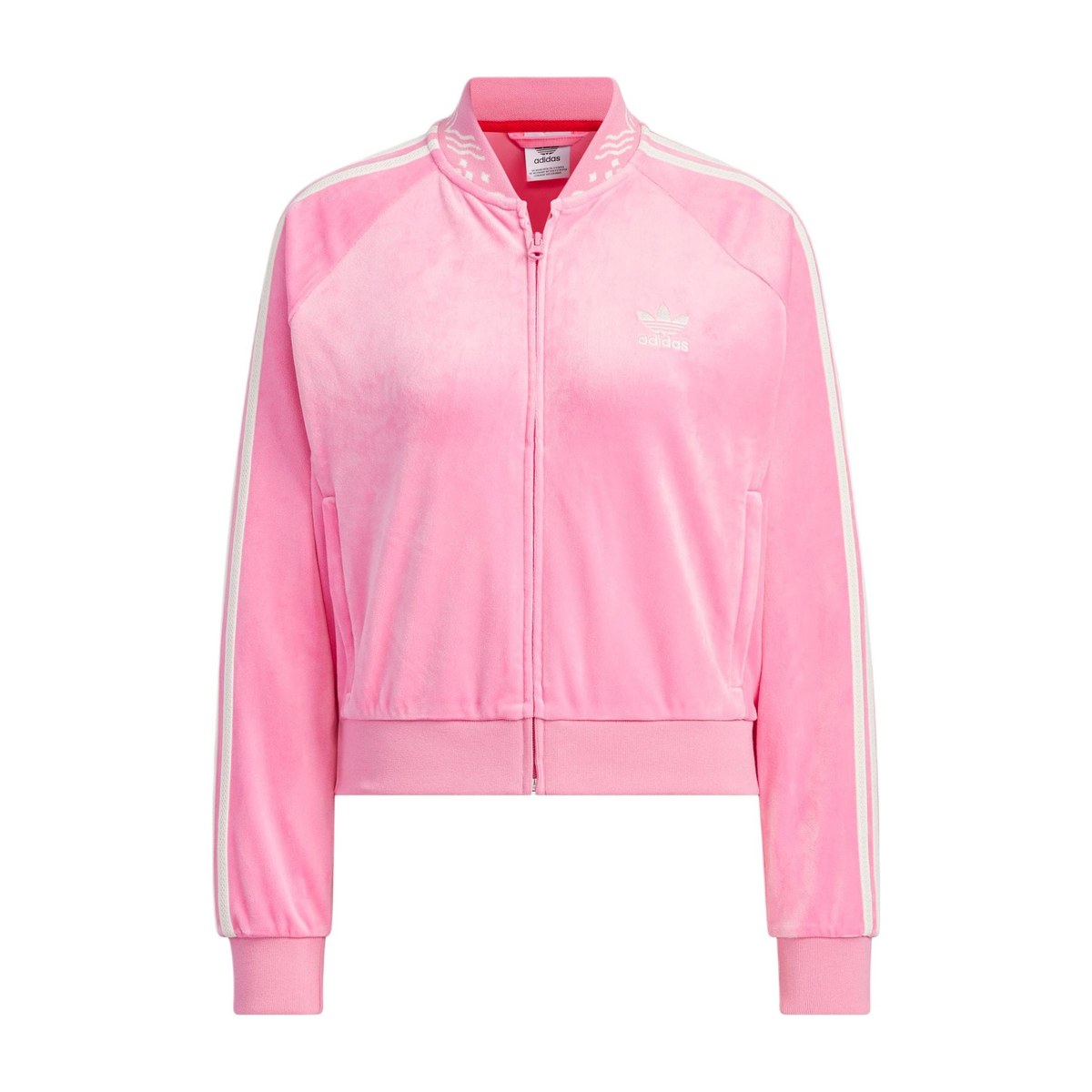 adidas Originals x FEIFEI RUAN FW23 Velvet Track Jacket Pink