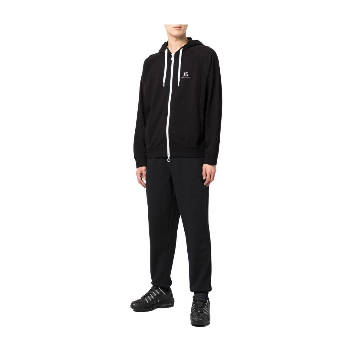 Armani Exchange Hoodie Black