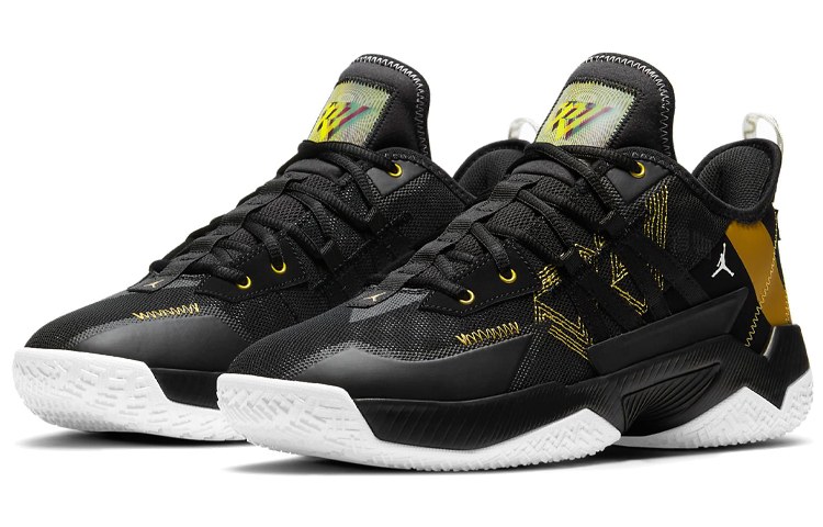 Jordan One Take 2 Low Black Gold