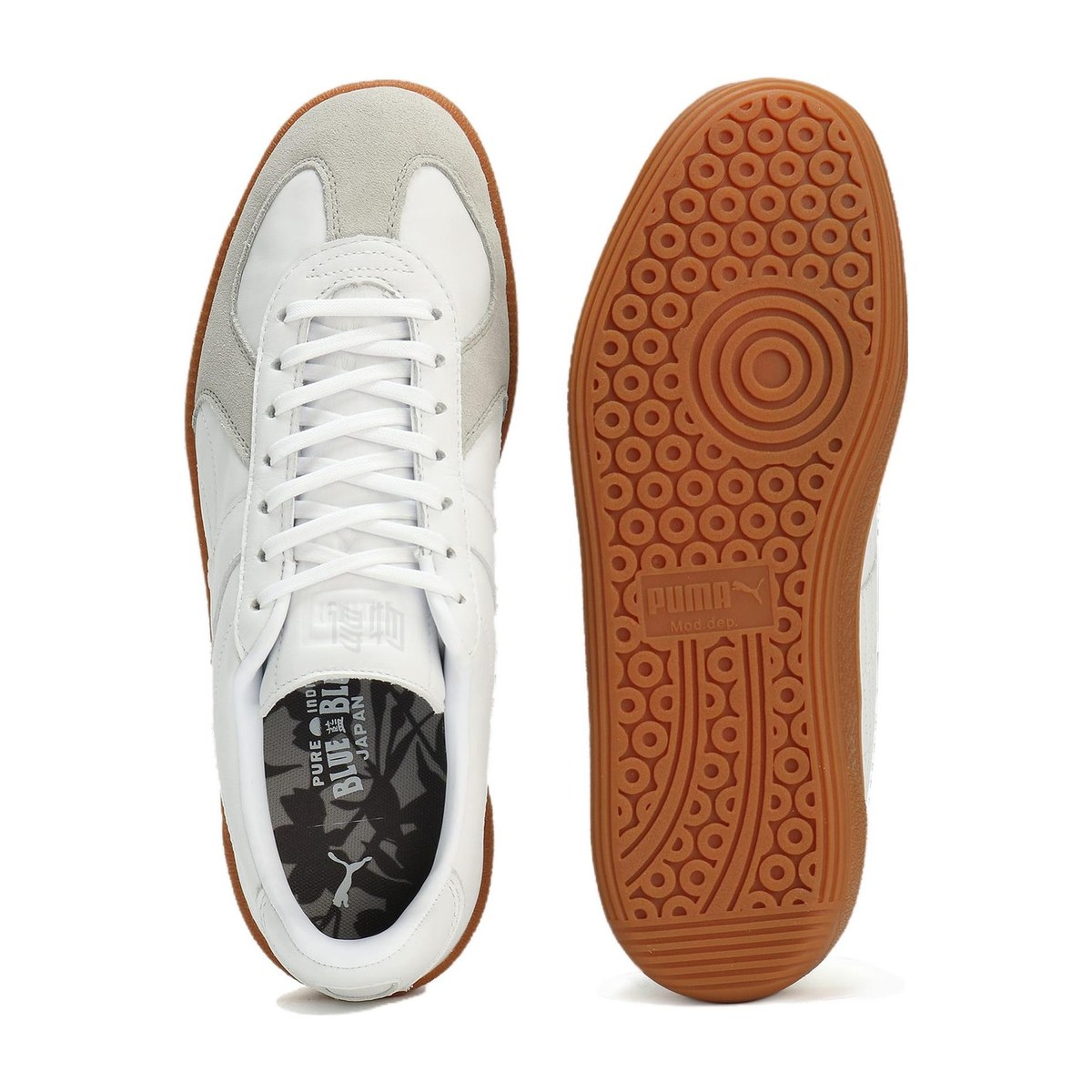 BLUE BLUE JAPAN x PUMA Army Trainer White Grey