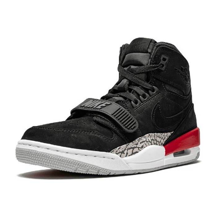 Jordan Legacy 312 Black Suede