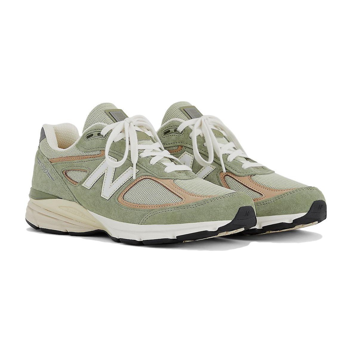 New Balance 990 V4 Green White
