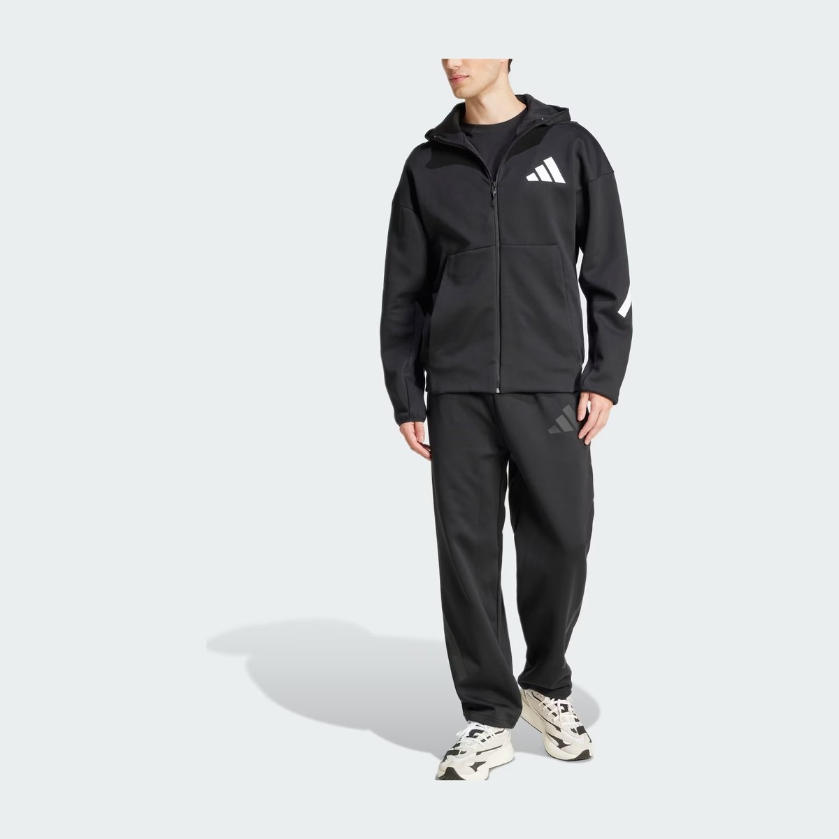adidas SportswearZ.N.E. FW24 Open-Hem Joggers logo