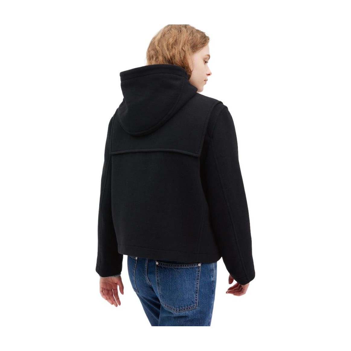 UNIQLO x JW Anderson FW23 Duffle Coat Black