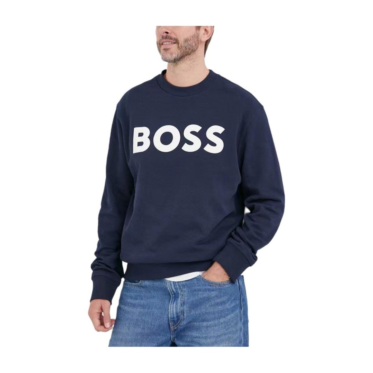 HUGO BOSS FW24 Blue Sweatshirt