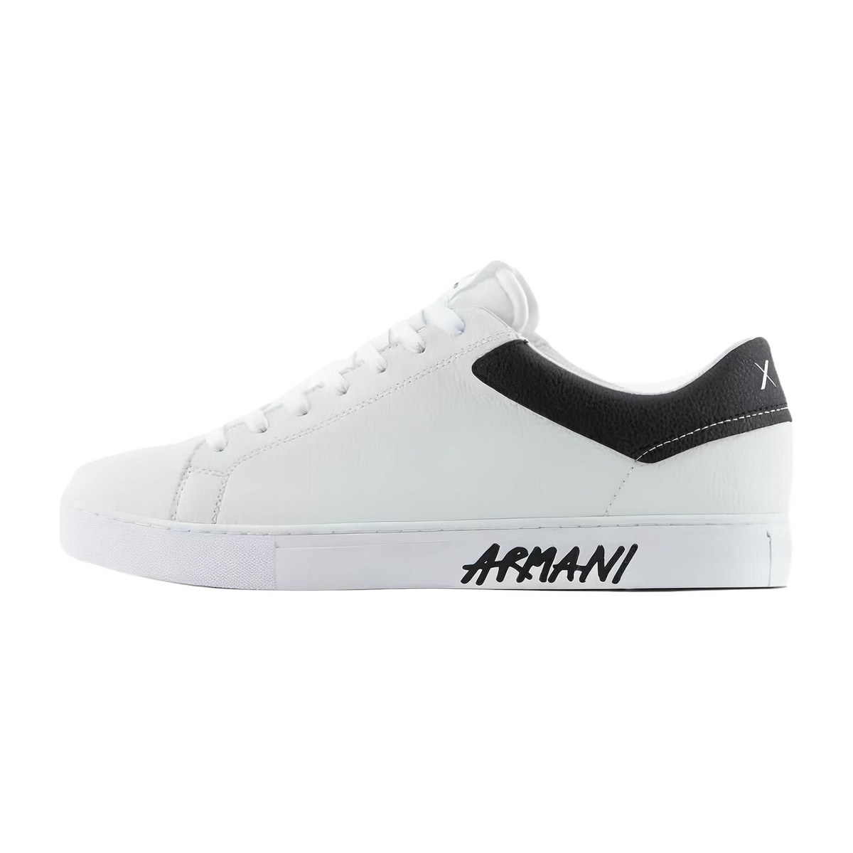 Emporio Armani Low-Top Sneakers White Black
