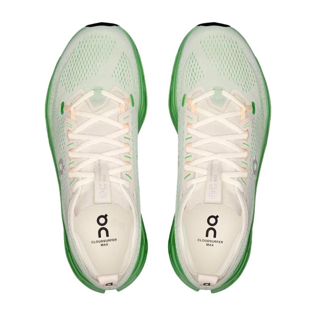 On Cloudsurfer Max White Green