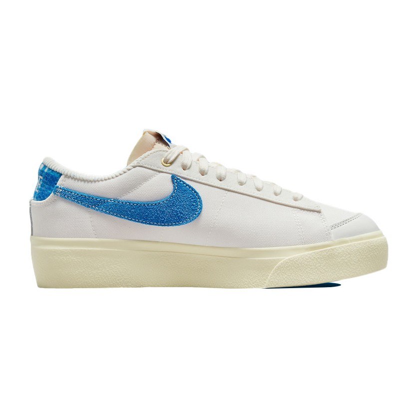 Nike Blazer Low Platform White Blue