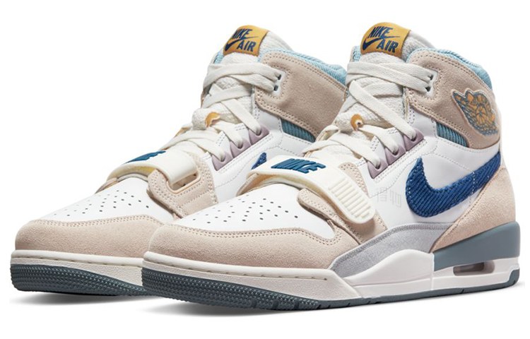 Jordan Legacy 312 Cream Blue