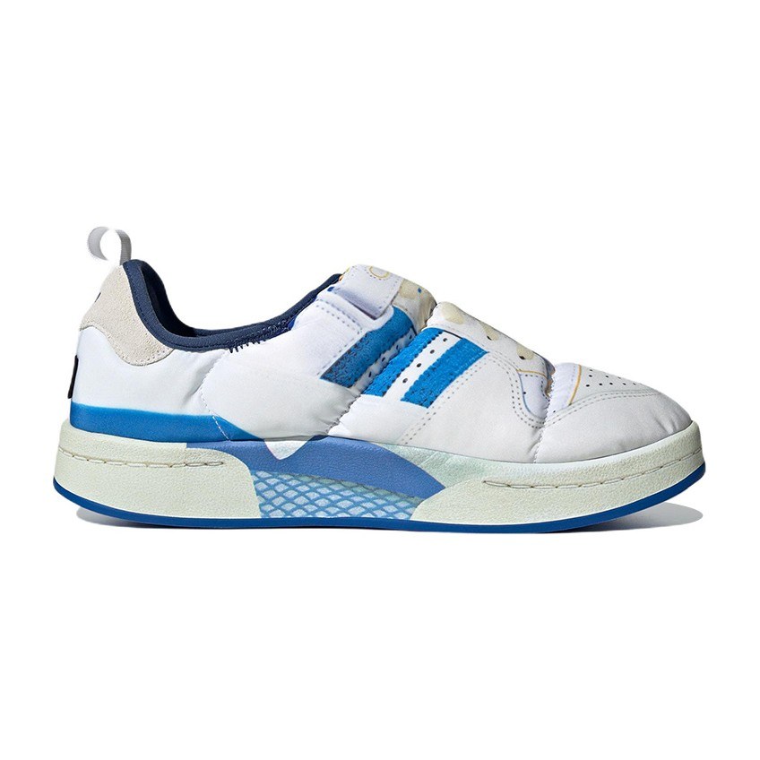 adidas Puffylette White Blue