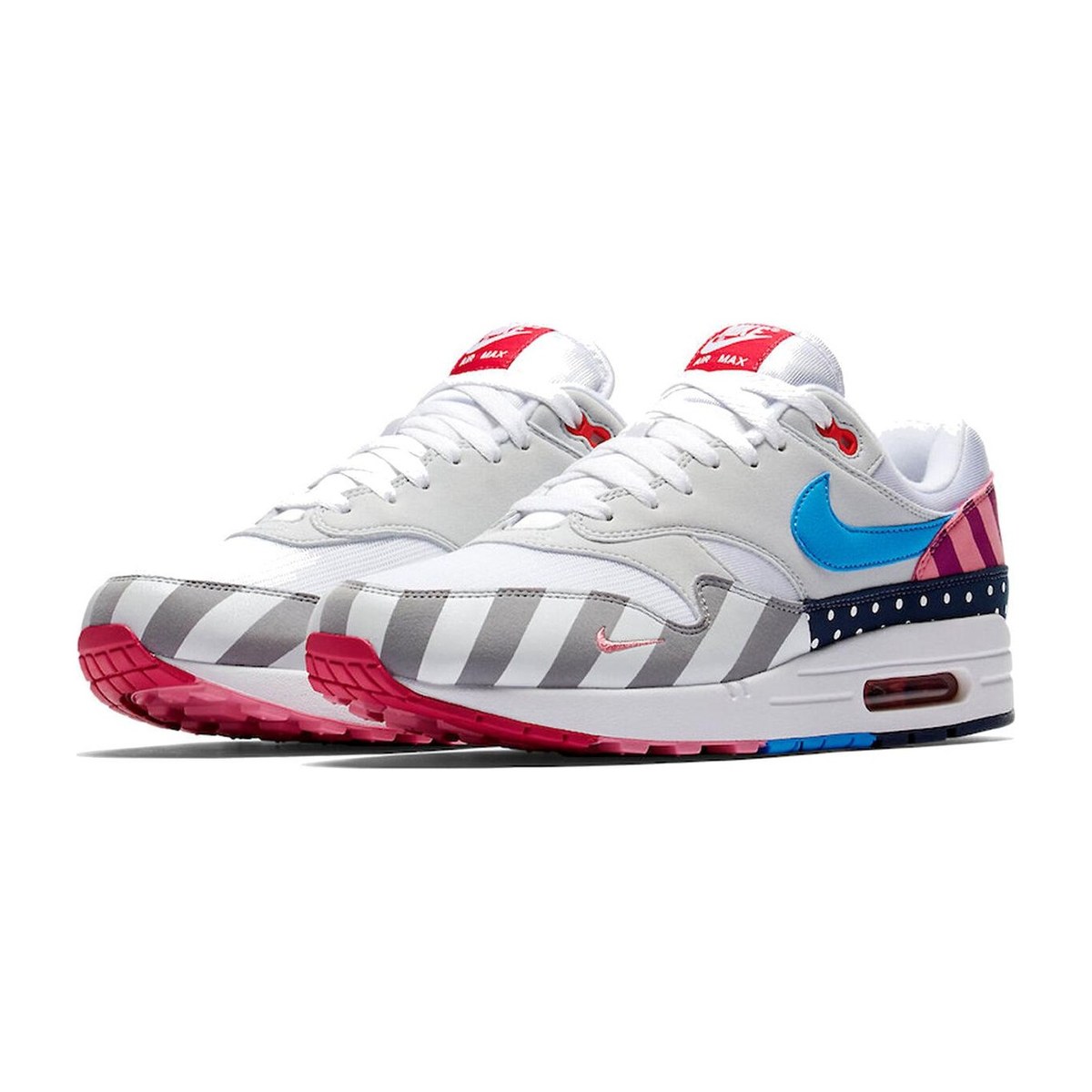 Parra x Nike Air Max 1 White Pink