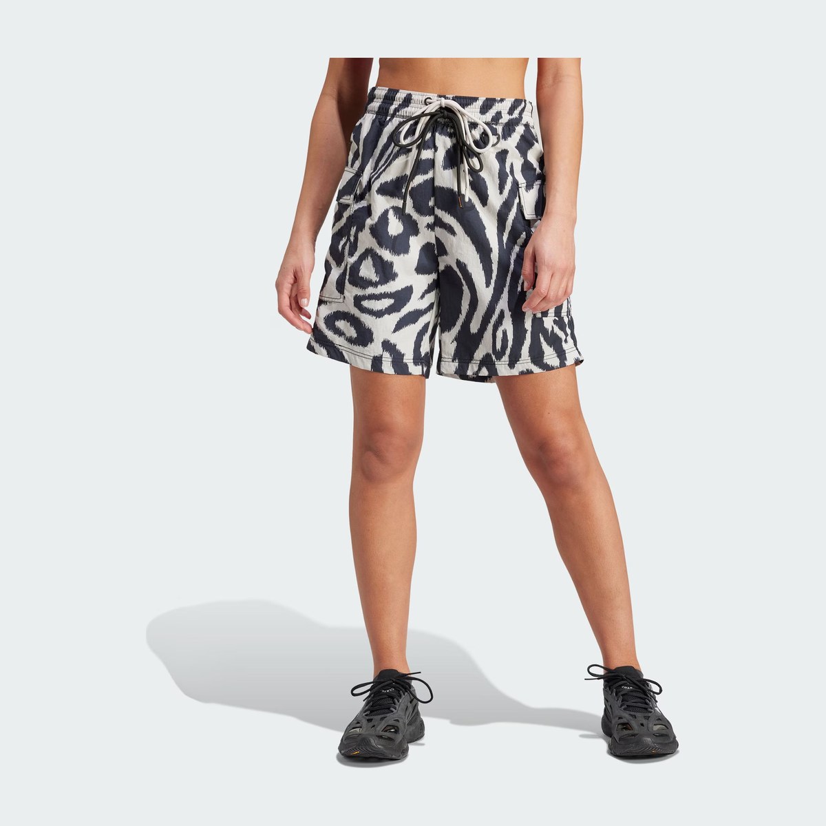 adidas x Stella McCartney Sportswear Woven Printed Shorts
