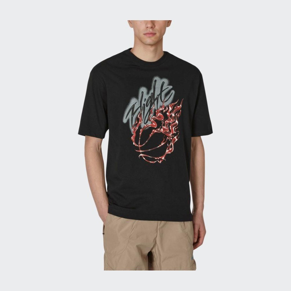 Jordan x Travis Scott Flame Print T-Shirt