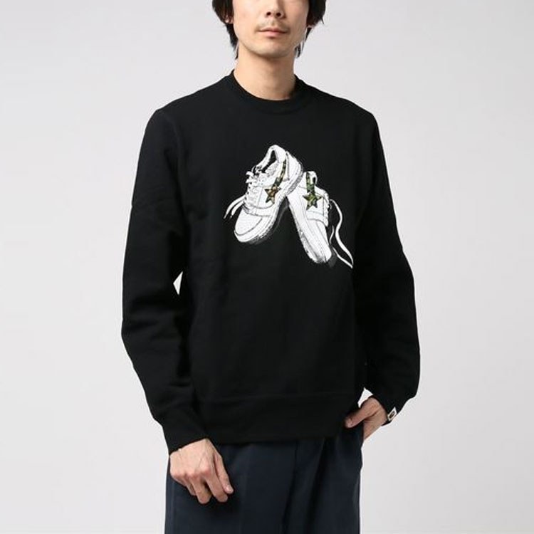 A BATHING APE Bape STA Crewneck Sweatshirt