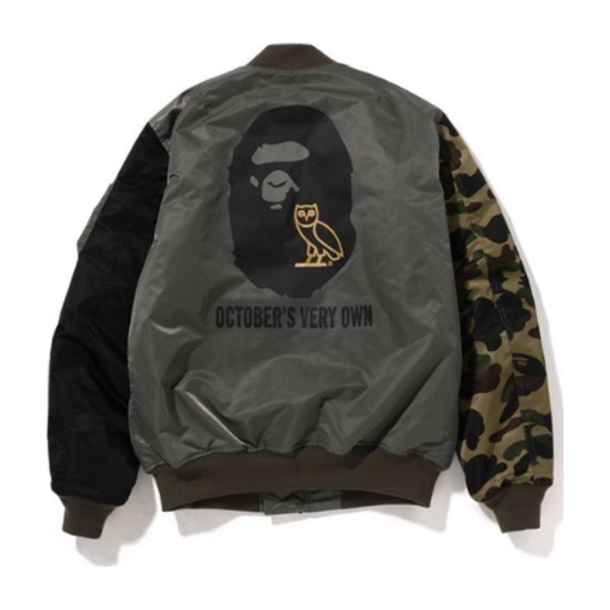 BAPE x OVO FW22 Green Jacket