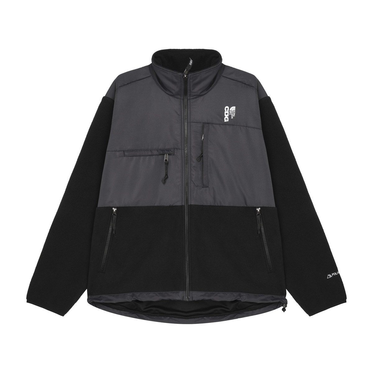 The North Face x CDG FW23 Fleece Jacket Black