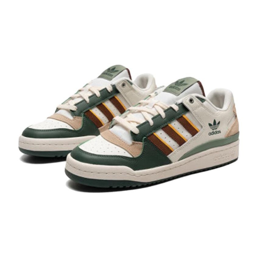 adidas Forum Low White Green Brown