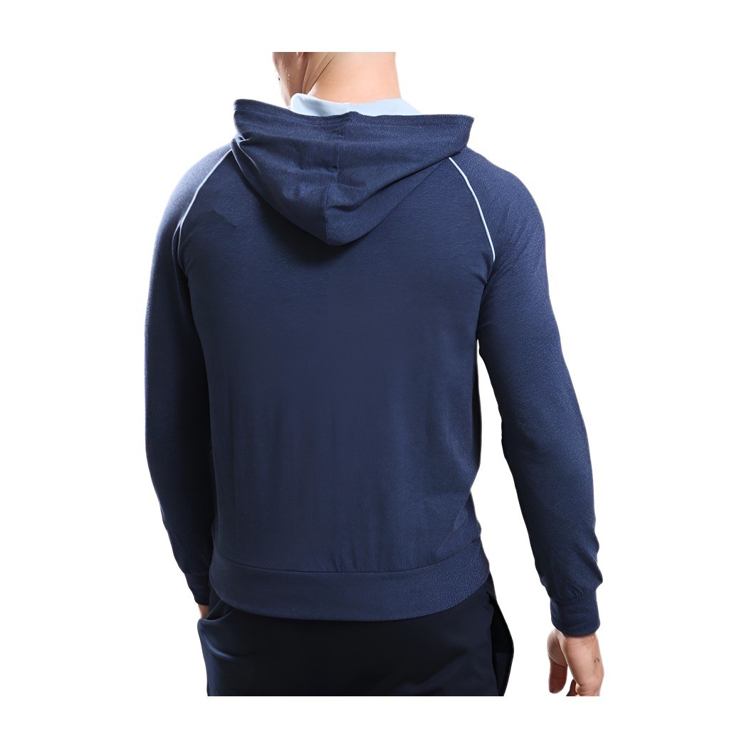 HUGO BOSS Striped Letter Hoodie Jacket