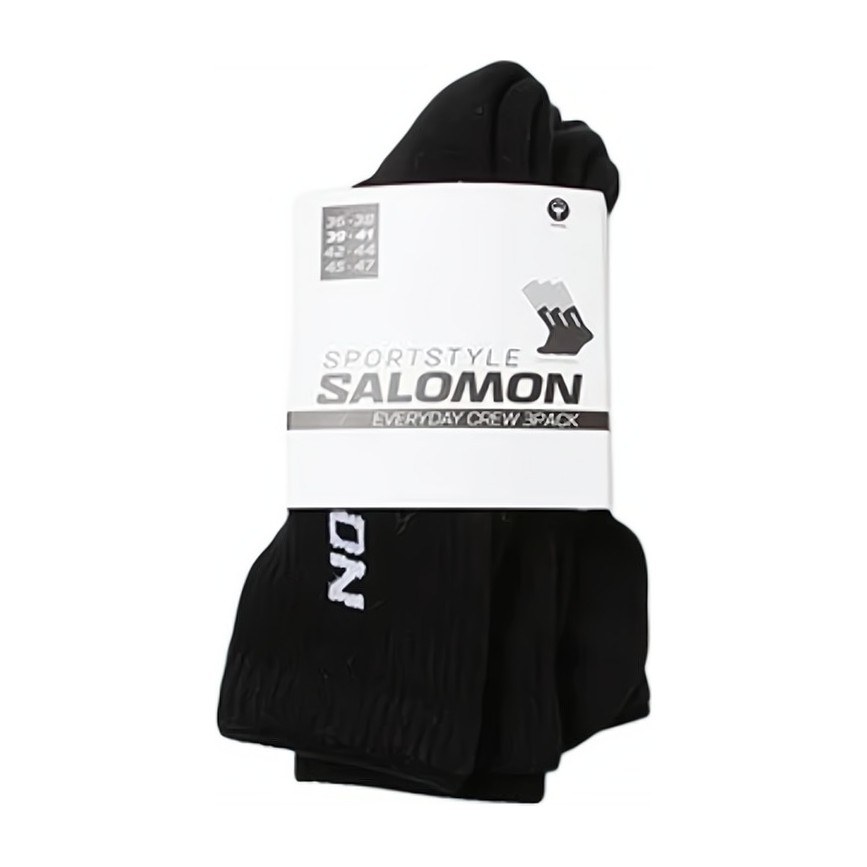 Salomon Socks 3-Pack Black