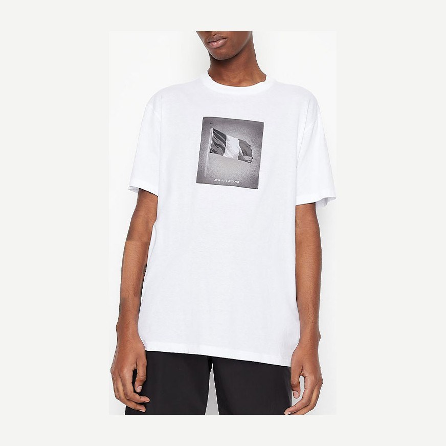 Armani Exchange SS22 Cotton T-Shirt White