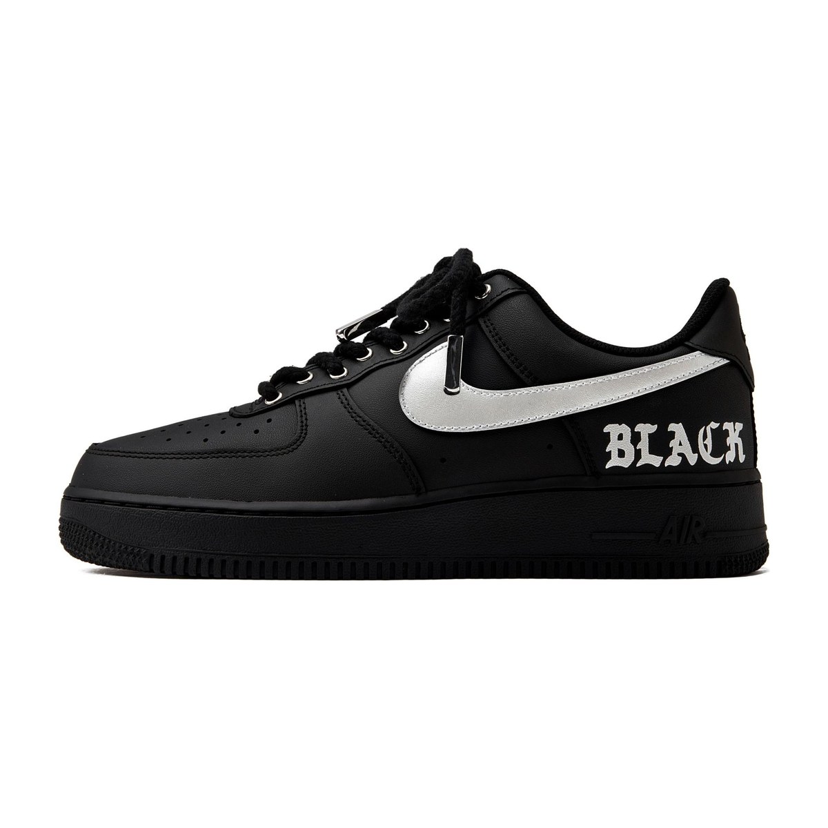 Nike Air Force 1 '07 Black Silver