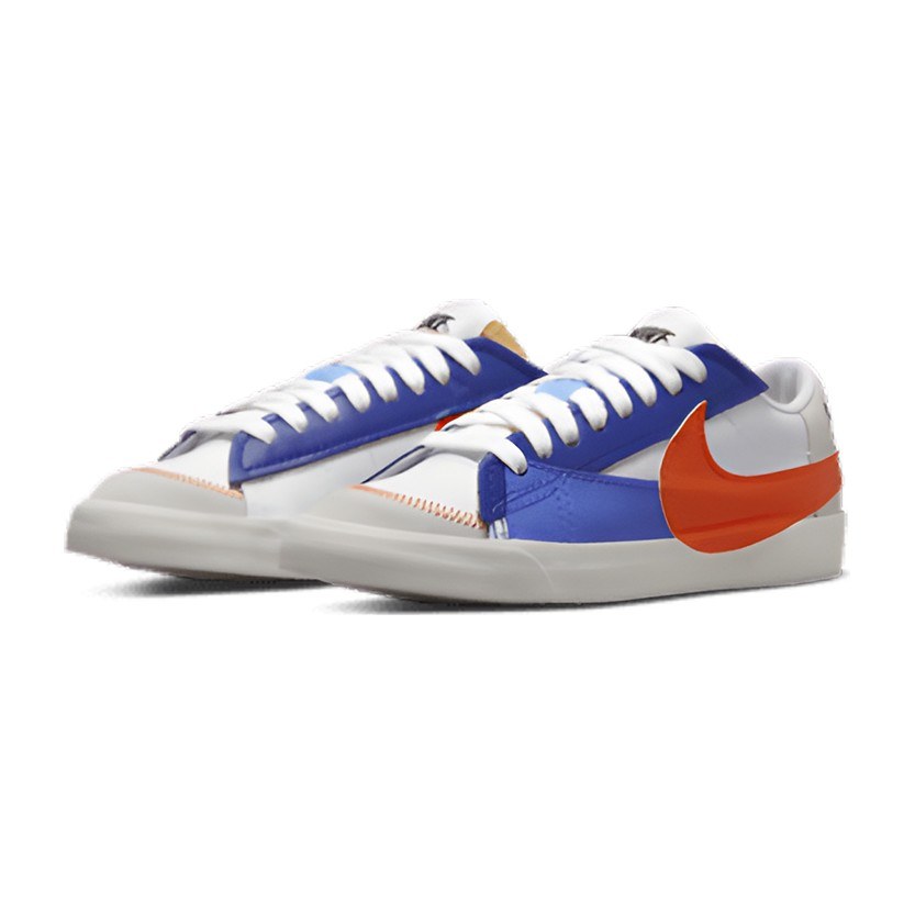 Nike Blazer Low '77 Jumbo White Blue Orange