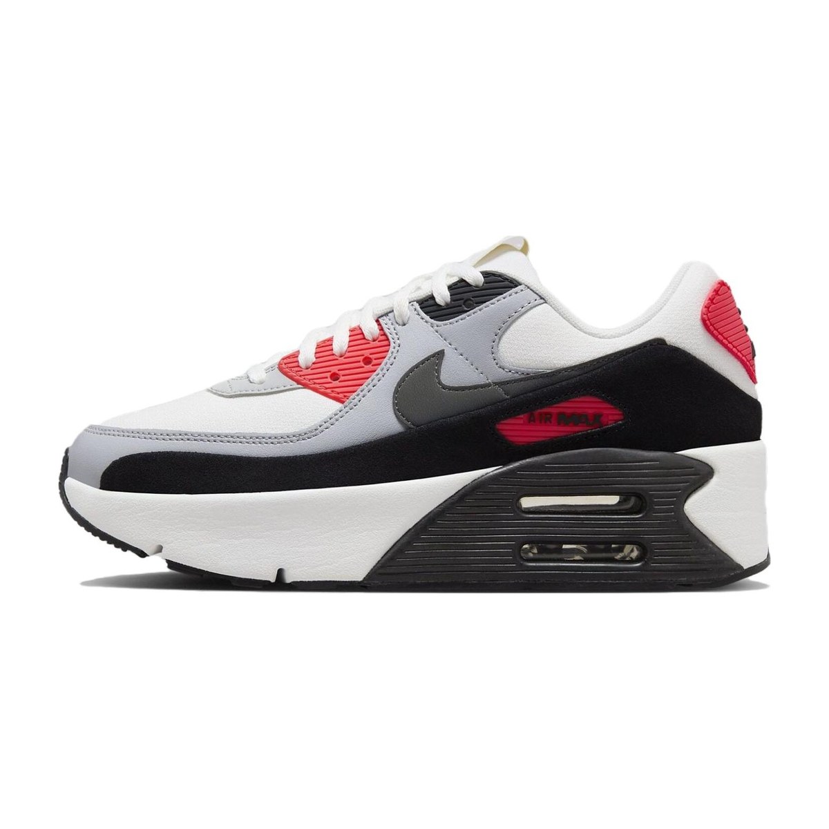 Nike Air Max 90 LV8 White Black Red