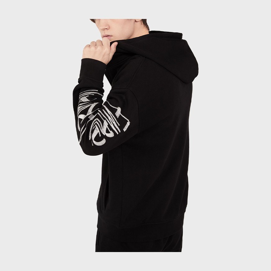 Emporio Armani FW21 Capsule Hoodie Black